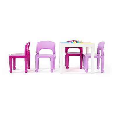 Humble Crew 2-in-1 Square Construction Table & 4 Chair