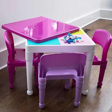 Humble Crew 2-in-1 Square Construction Table & 4 Chair