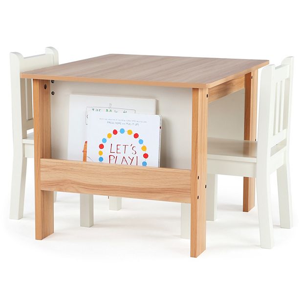 Humble Crew Wood Kids Table 2 Chairs