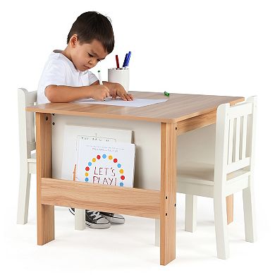 Humble Crew Wood Kids Table & 2 Chairs