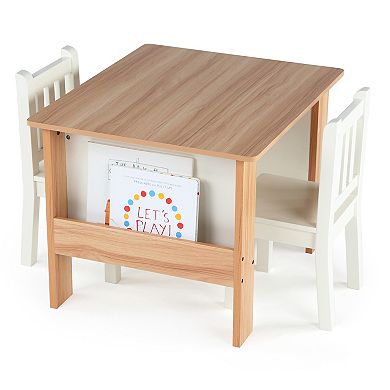 Humble Crew Wood Kids Table & 2 Chairs