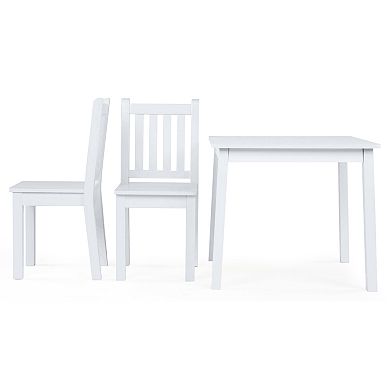 Humble Crew Wood Big Kids Table & 2 Chairs