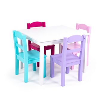 Humble Crew Wood Kids Table & 4 Chairs