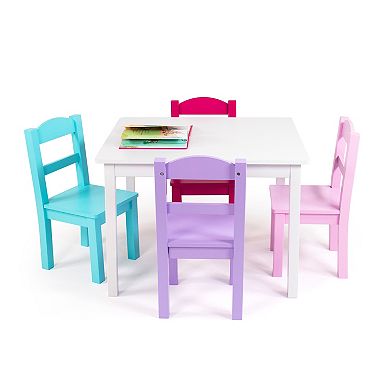 Humble Crew Wood Kids Table & 4 Chairs