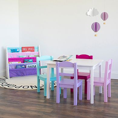 Humble Crew Wood Kids Table & 4 Chairs