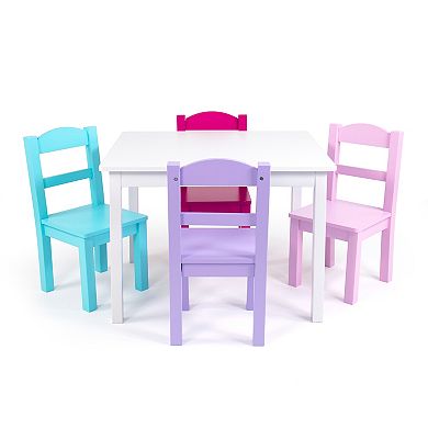 Humble Crew Wood Kids Table & 4 Chairs