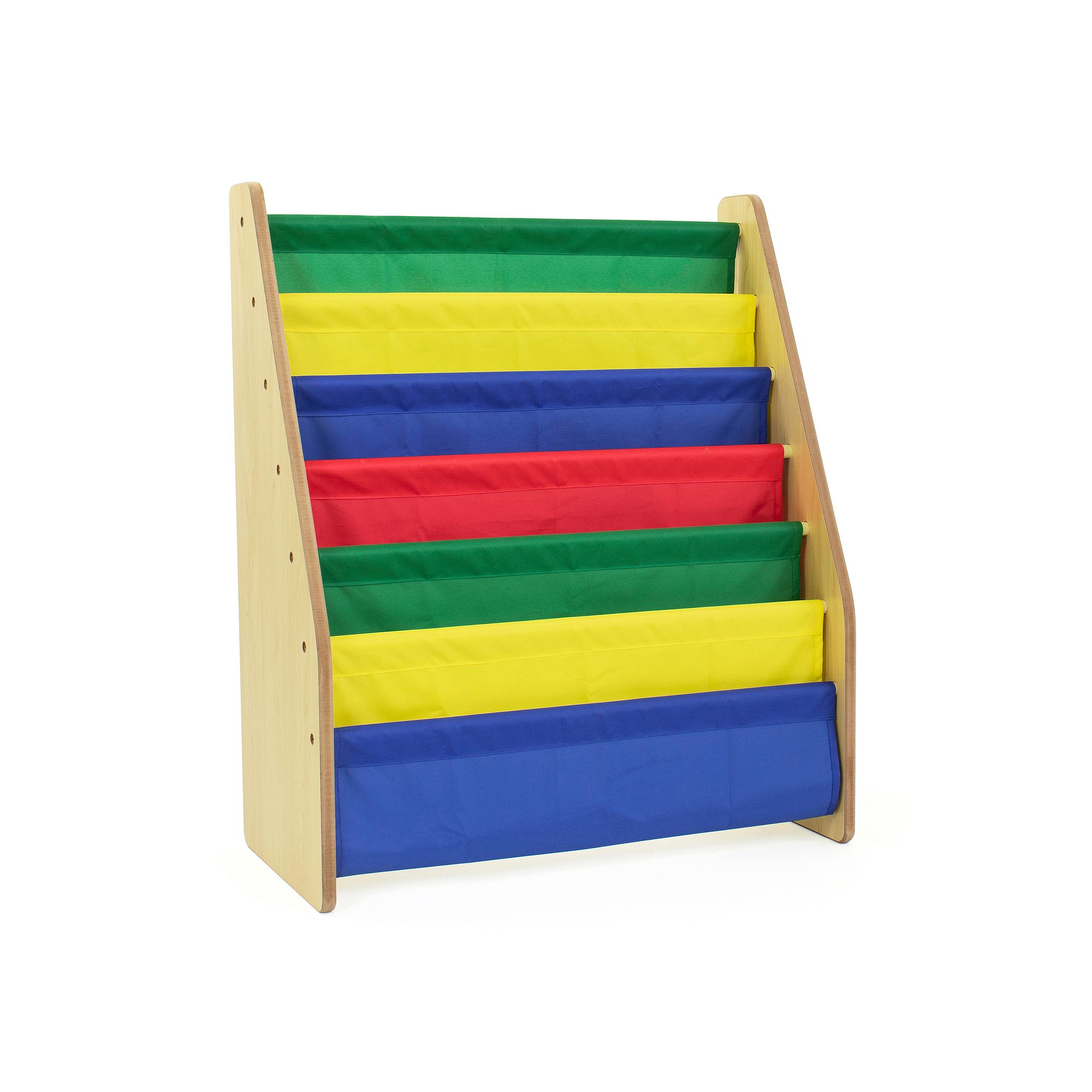 Humble Crew Kids Wood Supersized Book Rack, Multi