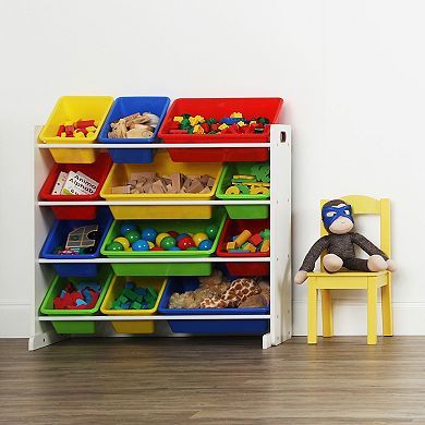 Humble Crew 12-Bin Kids Toy Storage Organizer