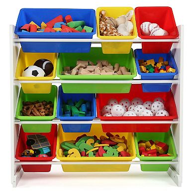 Humble Crew 12-Bin Kids Toy Storage Organizer