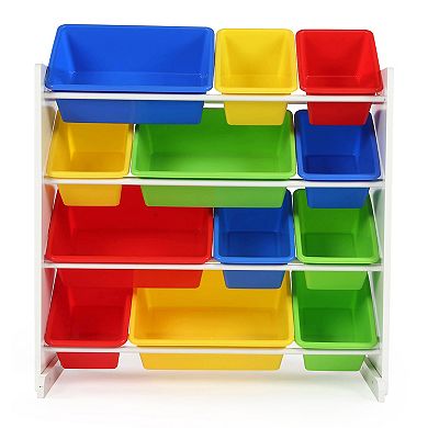 Humble Crew 12-Bin Kids Toy Storage Organizer