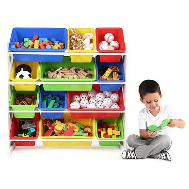 Humble Crew 12-Bin Kids Toy Storage Organizer