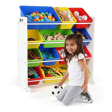 Humble Crew 12-Bin Kids Toy Storage Organizer