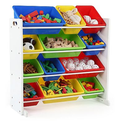 Humble Crew 12-Bin Kids Toy Storage Organizer