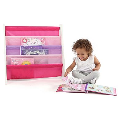 Humble Crew 4-Pocket Kids Book Rack