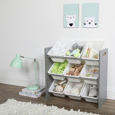Humble Crew Kids Wood Deluxe Toy Organizer