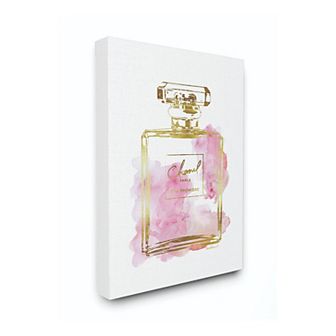 Stupell Home Decor Glam Perfume Watercolor Canvas Wall Art