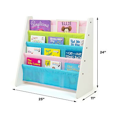 Humble Crew Kids Wood Book Rack