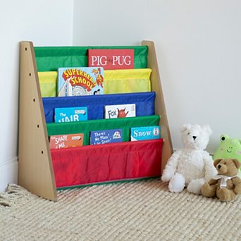 Humble Crew Kids Wood Book Rack