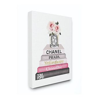 Stupell Home Decor Book Fashion Canvas Wall Art