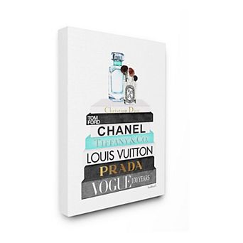 Stupell Home Decor Book Perfume Canvas Wall Art