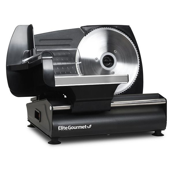 Elite Gourmet Precision Electric Deli Food Meat Slicer