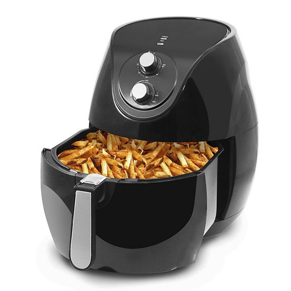 Elite Cuisine 6.5qt. Air Fryer with Adjustable Timer & Temperature