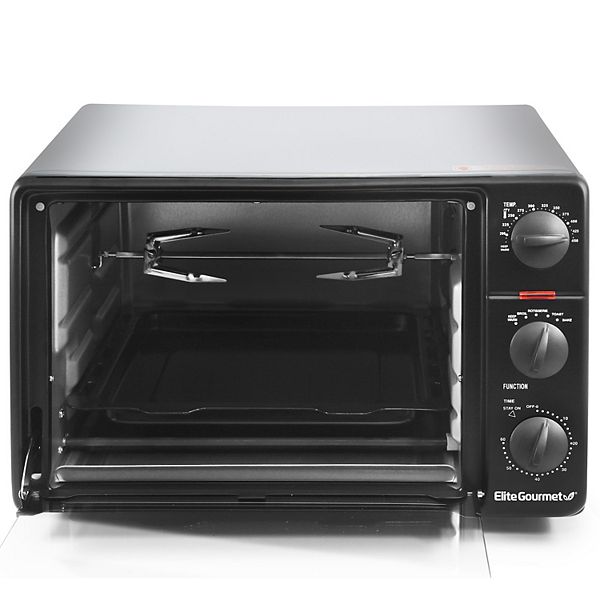 Polair timer onbekend Elite Gourmet Toaster Oven Broiler with Rotisserie