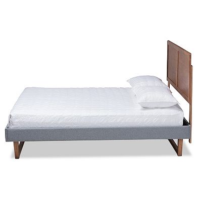 Baxton Studio Allegra Bed