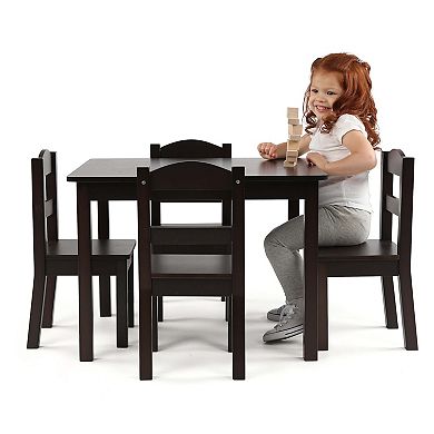 Humble Crew Wood Kids Table & 4 Chairs