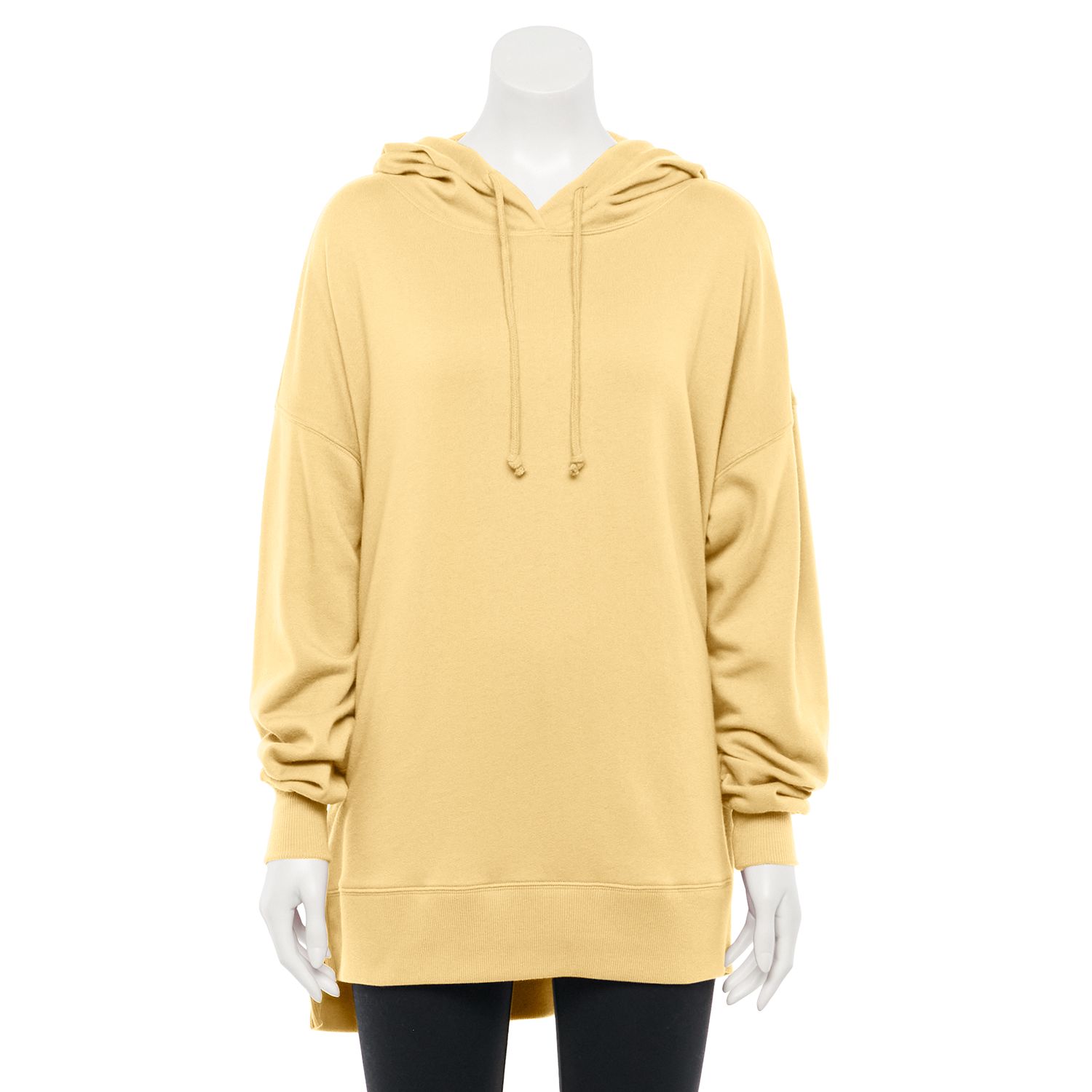 faded yellow hoodie