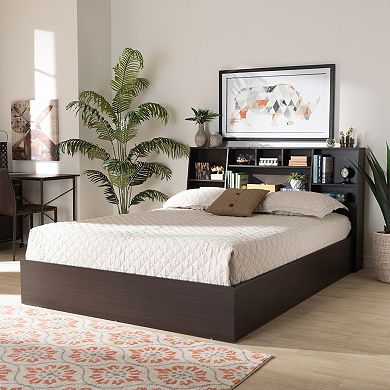 Baxton Studio Geoffrey Queen Bed