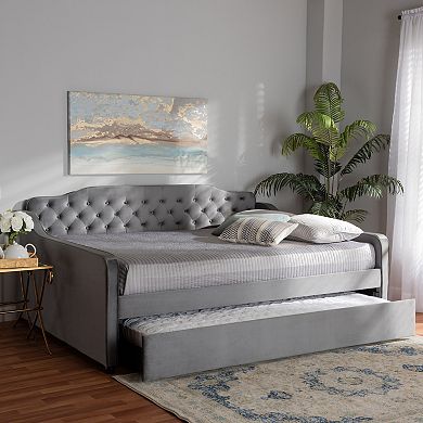 Baxton Studio Freda Daybed & Trundle