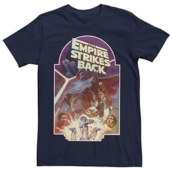 Men's Star Wars Empire Strikes Back Collage Poster Tee