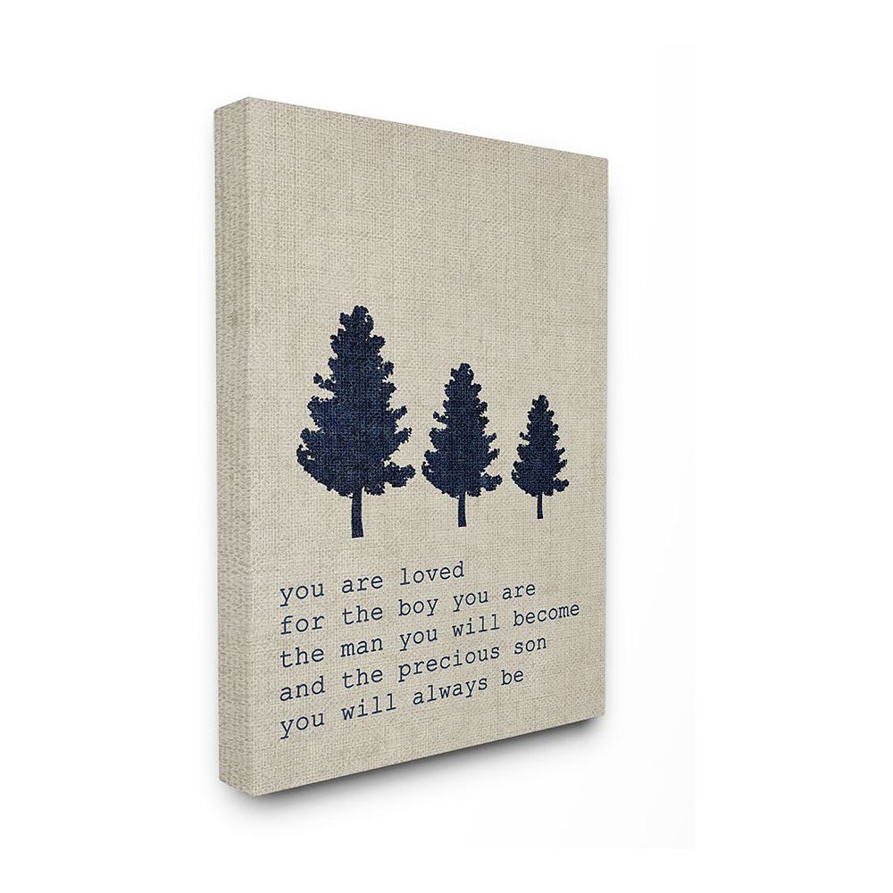 Stupell Home Decor You are Loved Son Canvas Wall Art