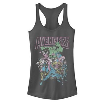 Juniors' Marvel Avengers Concert Group Tank Top