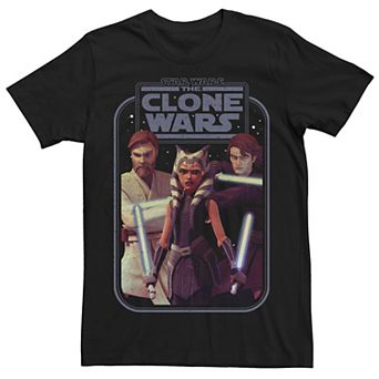 Men's Star Wars: The Clone Wars Heroes Group Shot Tee