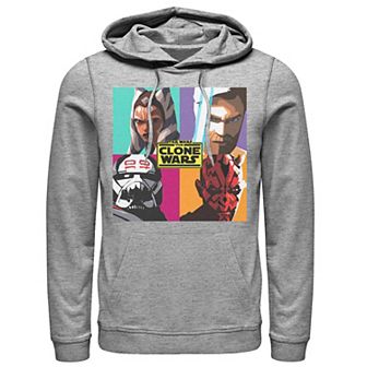 Men's Star Wars: The Clone Wars Pop Art Box Up Hoodie