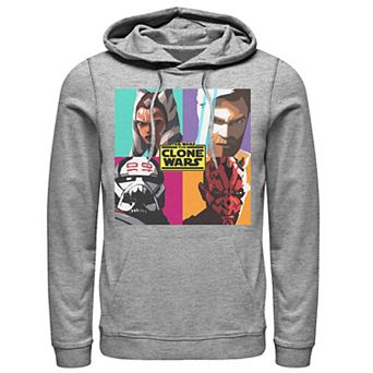 Men's Star Wars: The Clone Wars Pop Art Box Up Hoodie