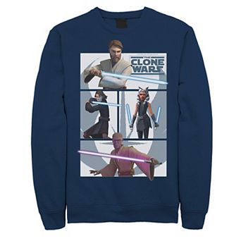 Men's Star Wars: The Clone Wars Jedi Panels Sweatshirt