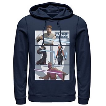 Men's Star Wars: The Clone Wars Jedi Panels Hoodie