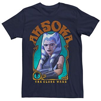 Men's Star Wars: The Clone Wars Ahsoka Portrait Tee
