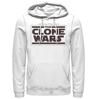 Men's Star Wars: The Clone Wars Logo Stack Hoodie