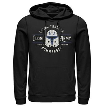 Men's Star Wars The Clone Wars Trooper Commander Hoodie