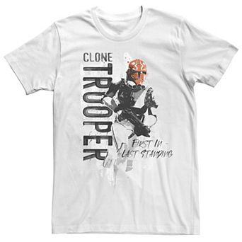 Men's Star Wars The Clone Wars Trooper Painted Tee