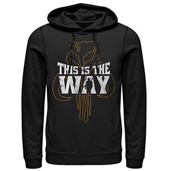 Men's Star Wars The Mandalorian This Is The Way Mythosaur Overlay Hoodie