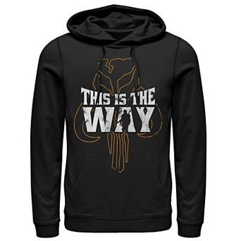 Men's Star Wars The Mandalorian This Is The Way Mythosaur Overlay Hoodie