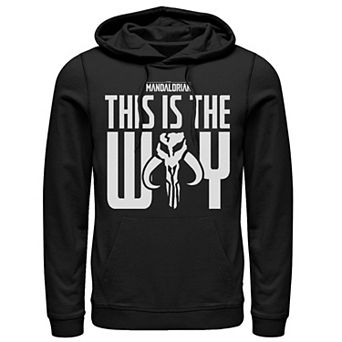Men's Star Wars The Mandalorian This Is The Way Mythosaur Block Hoodie