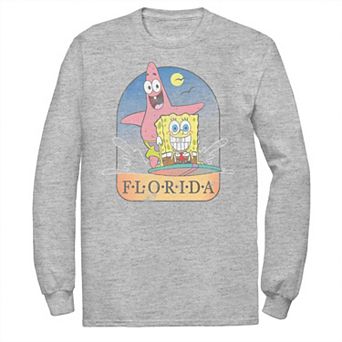 Men's Nickelodeon SpongeBob SquarePants Patrick Florida Surf Poster Tee