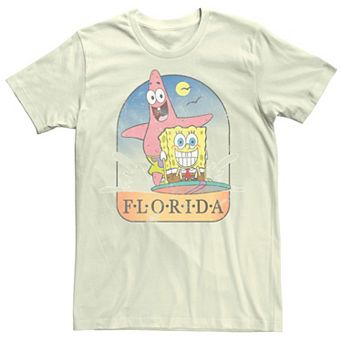Men's Nickelodeon SpongeBob SquarePants Patrick Florida Surf Poster Tee