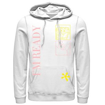 Men's Nickelodeon SpongeBob SquarePants I'm Ready Outlines Hoodie